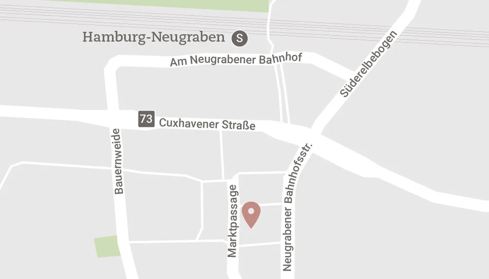 Anfahrtskarte Augenarztpraxis Neugraben