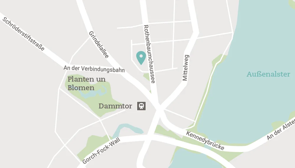 Augenarzt Rotherbaum Lageplan